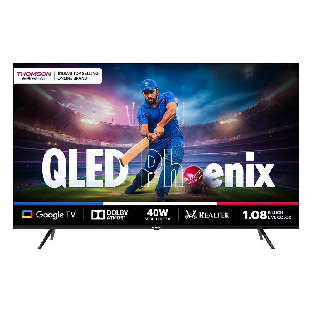 Thomson 55” 4K Google TV Con Supporto Girevole, Dolby Audio E Bluetooth 5.1
